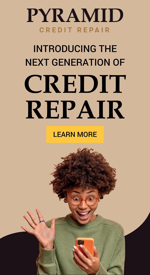 credit repair ad for pyramid credit repair