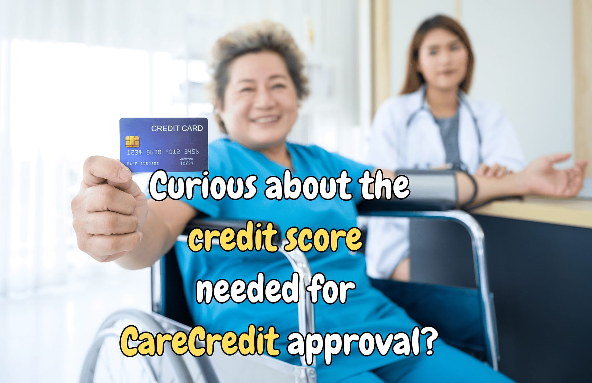credit score needed for CareCredit approval